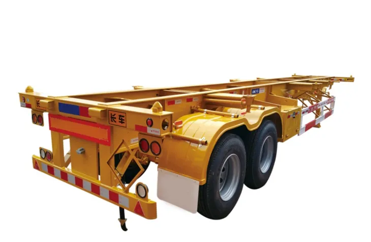 20ft 2-Axle Skeleton Semi-Trailer